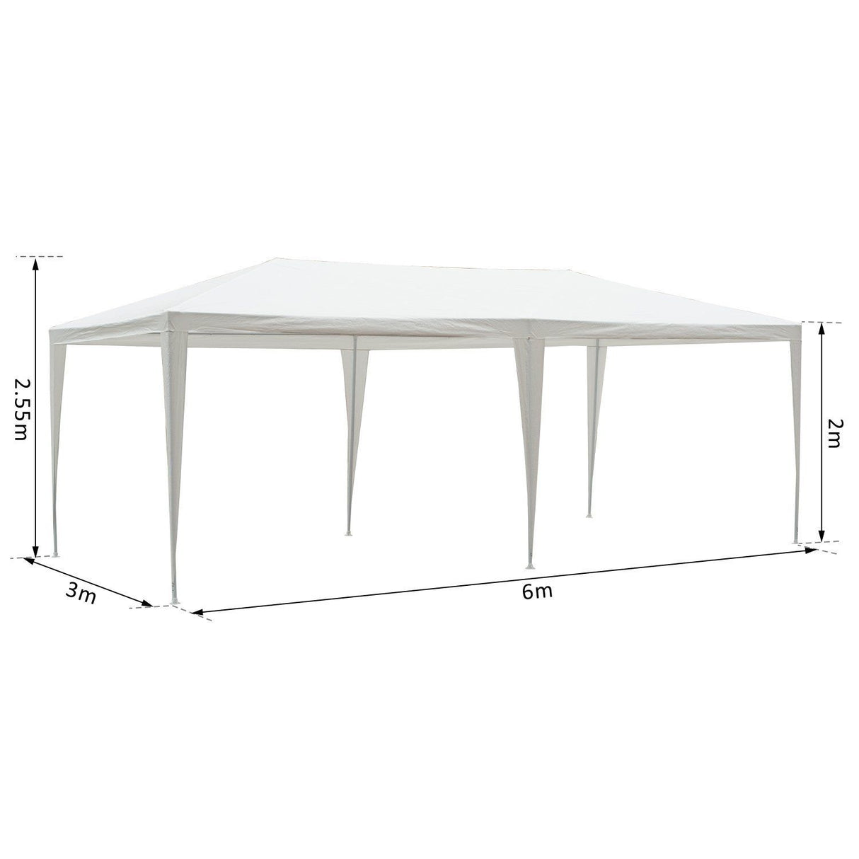 immagine-3-easycomfort-easycomfort-gazebo-da-esterno-impermeabile-in-acciaio-e-pe-con-pannelli-rimovibili-bianco-3x6m-ean-8055776913056