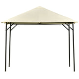 immagine-3-easycomfort-easycomfort-gazebo-da-giardino-3x3m-in-metallo-con-doppio-tettuccio-bianco-e-crema-ean-8055776912592