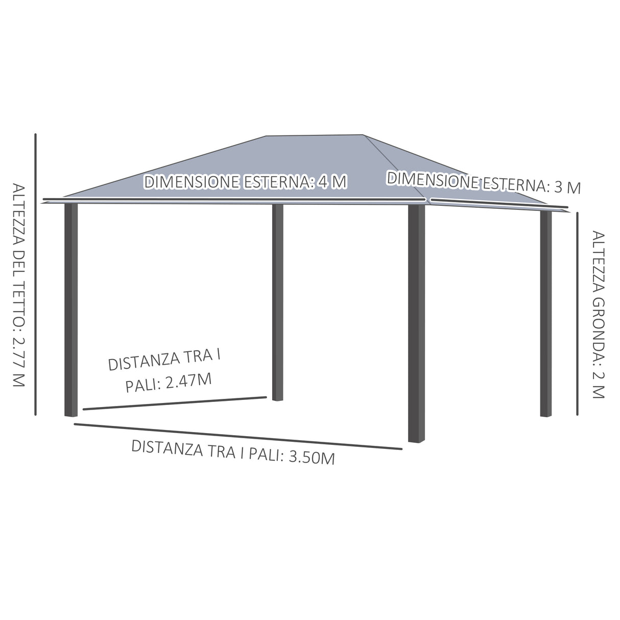 immagine-3-easycomfort-easycomfort-gazebo-da-giardino-4x3m-con-zanzariere-e-tetto-in-policarbonato-grigio