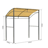 immagine-3-easycomfort-easycomfort-gazebo-pergola-per-barbecue-bbq-con-tetto-ignifugo-in-poliestere-215-x-150-x-180220-cm-beige-ean-8054144133874