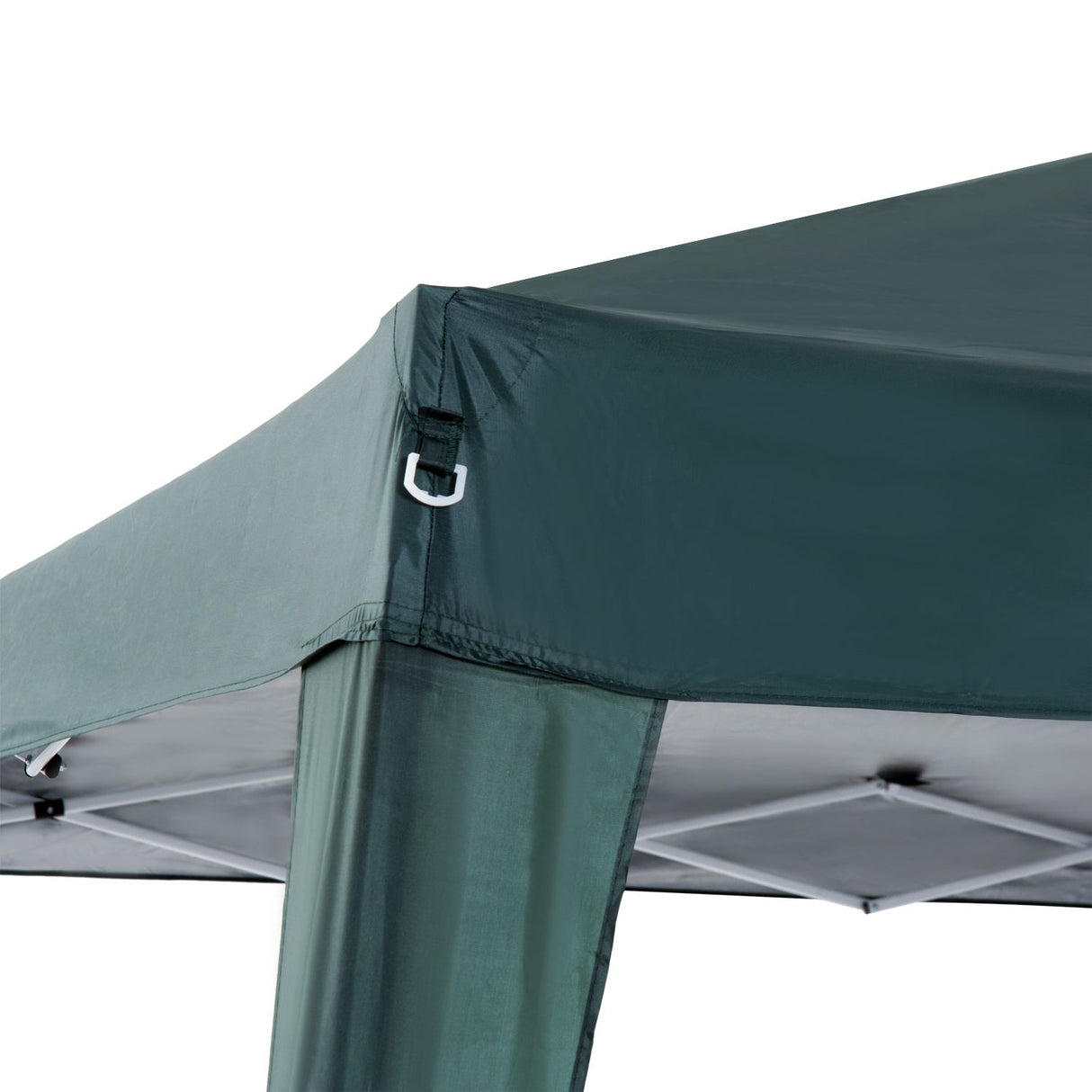 immagine-3-easycomfort-easycomfort-gazebo-pieghevole-da-giardino-3x3m-acciaio-e-poliestere-verde-ean-8054144131245