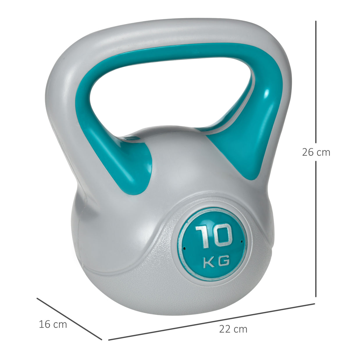 immagine-3-easycomfort-easycomfort-kettlebell-10kg-in-pu-e-sabbia-con-base-piatta-e-impugnatura-per-stacchi-squat-e-sollevamenti-22x16x26-cm-verde-scuro