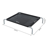 immagine-3-easycomfort-easycomfort-lettino-per-cani-da-interno-esterno-cuccia-brandina-90l-x-80pcm-fino-22kg-nera-ean-8054111843522