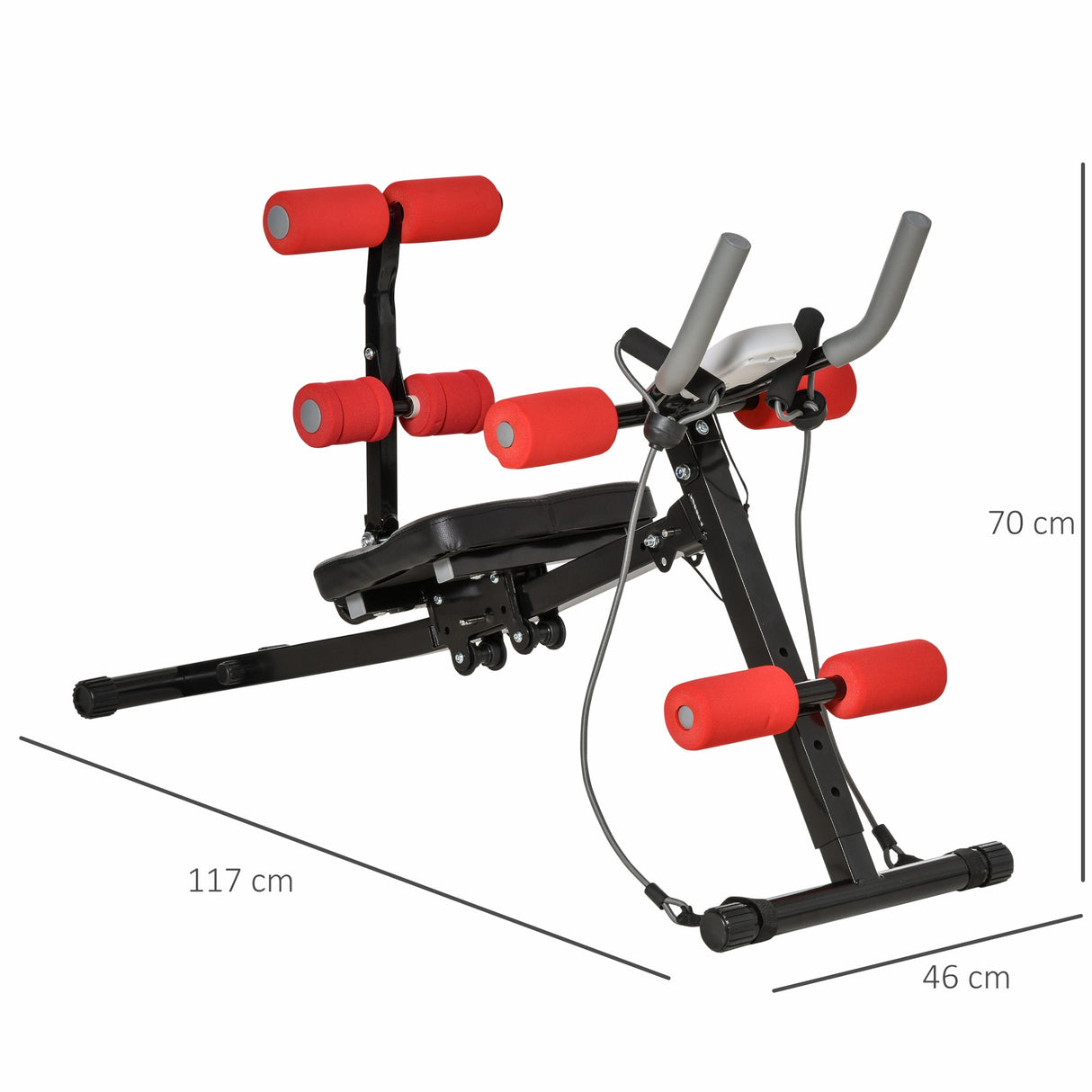 immagine-3-easycomfort-easycomfort-panca-per-addominali-2-in-1-panca-da-palestra-con-monitor-lcd-seduta-regolabile-e-bande-elastiche-117x46x70cm