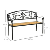 immagine-3-easycomfort-easycomfort-panchina-da-giardino-panchina-da-esterno-a-2-posti-in-metallo-e-legno-127x52x88cm