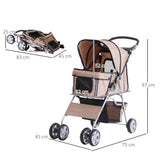 immagine-3-easycomfort-easycomfort-passeggino-per-cani-pieghevole-carrello-per-animali-domestici-caffe-75x45x97cm-ean-8054111848947