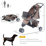 immagine-3-easycomfort-easycomfort-passeggino-per-cani-pieghevole-carrello-per-animali-domestici-carrello-carrozzina-caffe-75-x-45-x-97cm