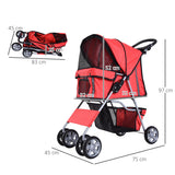 immagine-3-easycomfort-easycomfort-passeggino-per-cani-pieghevole-carrello-per-animali-domestici-rosso-75-x-45-x-97cm-ean-8054111849135