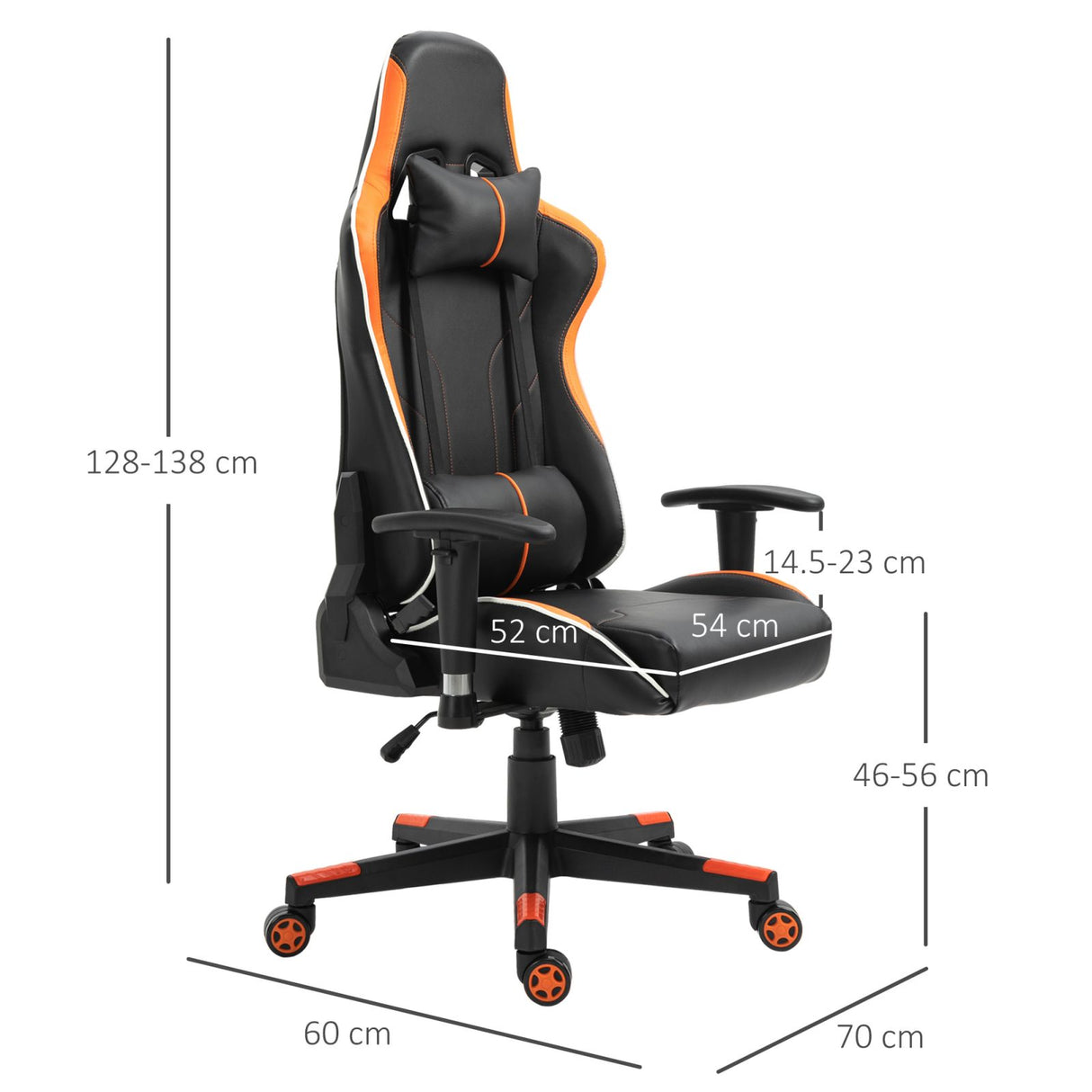 immagine-3-easycomfort-easycomfort-poltrona-gaming-con-altezza-e-schienale-regolabile-sedia-da-ufficio-nera-e-arancione-ean-8054144134437