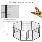 immagine-3-easycomfort-easycomfort-recinto-recinzione-per-animali-cuccioli-cani-8pz-80x80cm-nero-ean-8054144134345