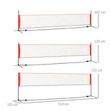 immagine-3-easycomfort-easycomfort-rete-tennis-e-badminton-portatile-ad-altezza-regolabile-rete-da-volley-con-borsa-da-trasporto-510x102x107120155cm-rossa-e-nera