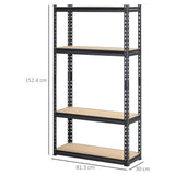 immagine-3-easycomfort-easycomfort-scaffalatura-industriale-a-4-livelli-in-mdf-e-acciaio-con-ripiani-aperti-e-regolabili-81-3x30x152-4-cm