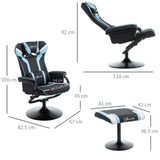 immagine-3-easycomfort-easycomfort-set-2-pezzi-poltrona-reclinabile-con-poggiapiedi-stile-gaming-inclinazione-130-e-supporto-lombare-nero-e-azzurro-ean-8055776910185
