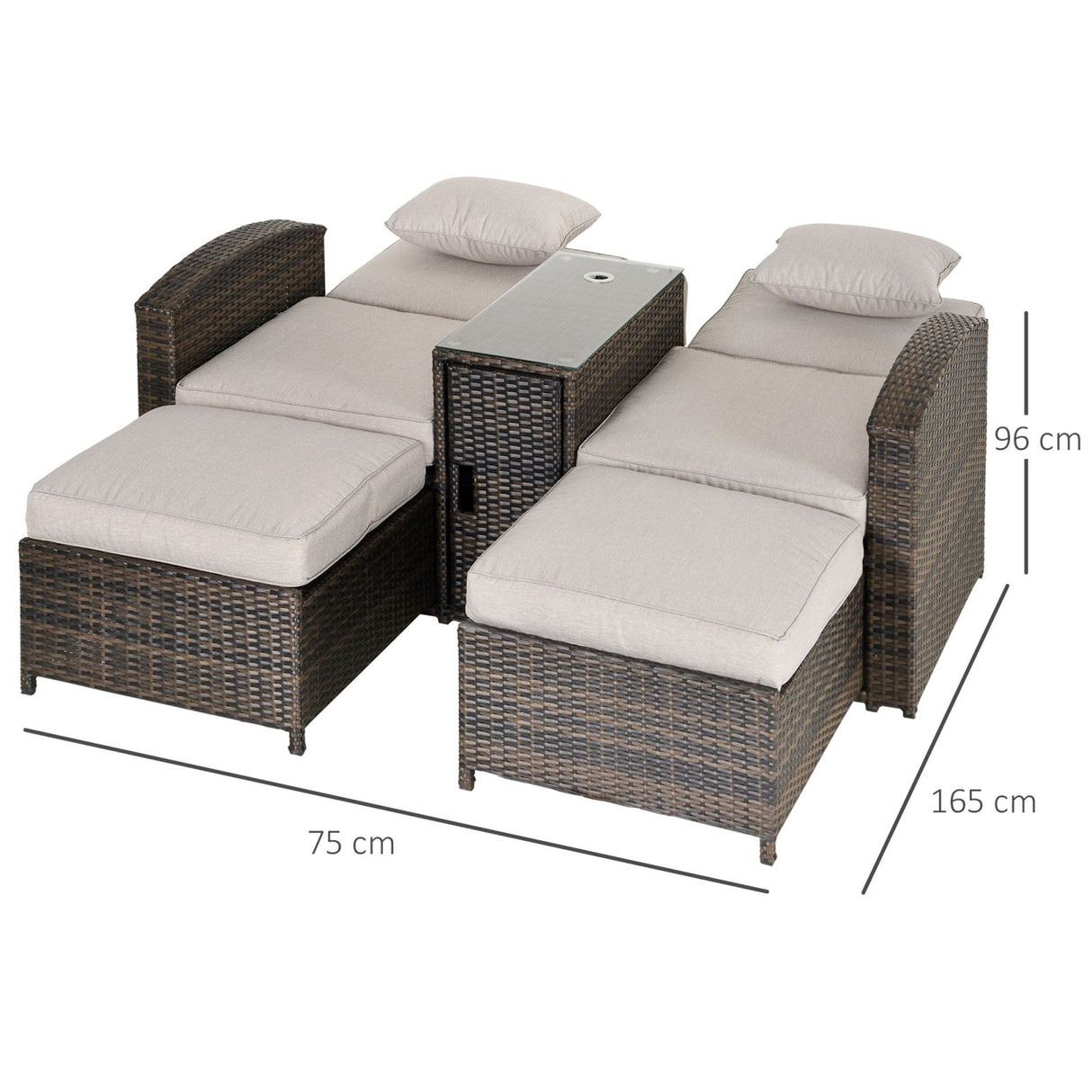 immagine-3-easycomfort-easycomfort-set-2-poltroncine-da-giardino-reclinabili-con-poggiapiedi-e-tavolino-in-pe-rattan-marrone-ean-8055776912936