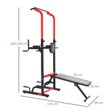 immagine-3-easycomfort-easycomfort-stazione-da-fitness-sbarra-per-trazioni-power-tower-palestra-multifunzione-pieghevole-altezza-regolabile-180-230cm-max-carico-120kg-ean-8054144132686