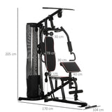 immagine-3-easycomfort-easycomfort-stazione-fitness-con-pesi-da-45kg-in-acciaio-per-allenamento-a-casa-170x104x205cm-nero