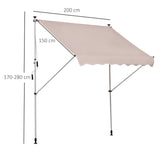 immagine-3-easycomfort-easycomfort-tenda-da-sole-2x1-5-m-per-esterno-a-rullo-con-manovella-e-angolazione-regolabile-beige-ean-8054144130965