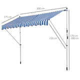 immagine-3-easycomfort-easycomfort-tenda-da-sole-a-bracci-3x1-5m-con-manovella-e-struttura-telescopica-bianco-e-blu