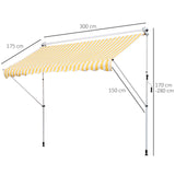 immagine-3-easycomfort-easycomfort-tenda-da-sole-a-bracci-3x1-5m-con-manovella-e-struttura-telescopica-giallo-e-bianco-ean-8054144130545