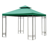 immagine-3-easycomfort-easycomfort-tetto-di-ricambio-per-gazebo-da-giardino-doppio-tetto-3x3m-ean-8054144134925