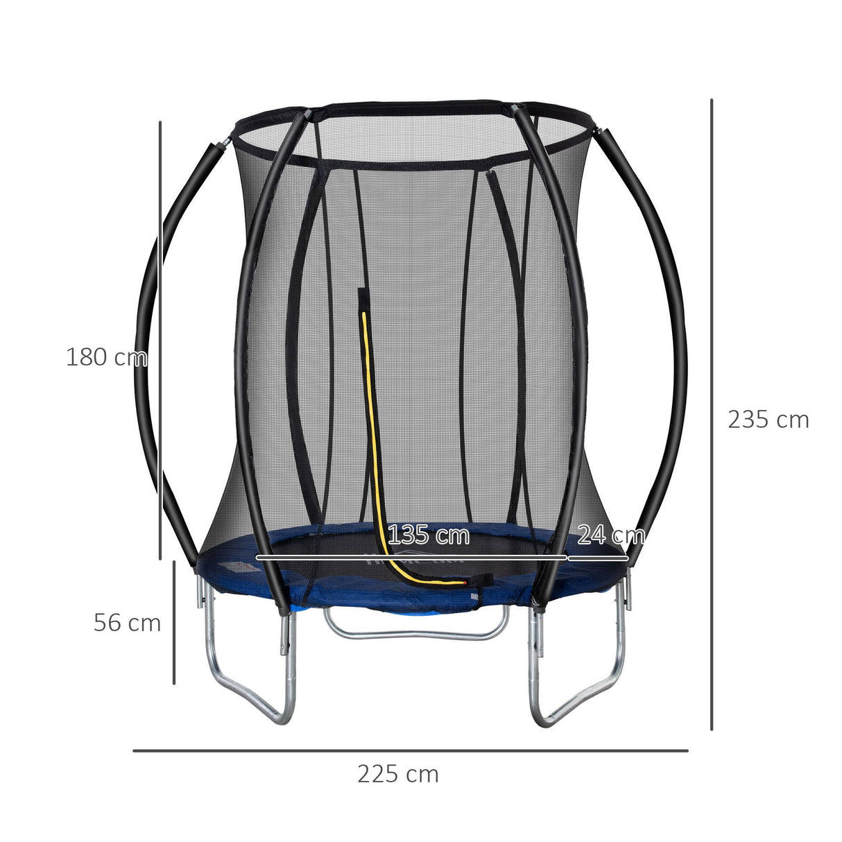 immagine-3-easycomfort-easycomfort-trampolino-elastico-fitness-blu-a-36-molle-per-adulti-e-bambini-con-rete-di-protezione-e-3-gambe-a-u-225x235-cm