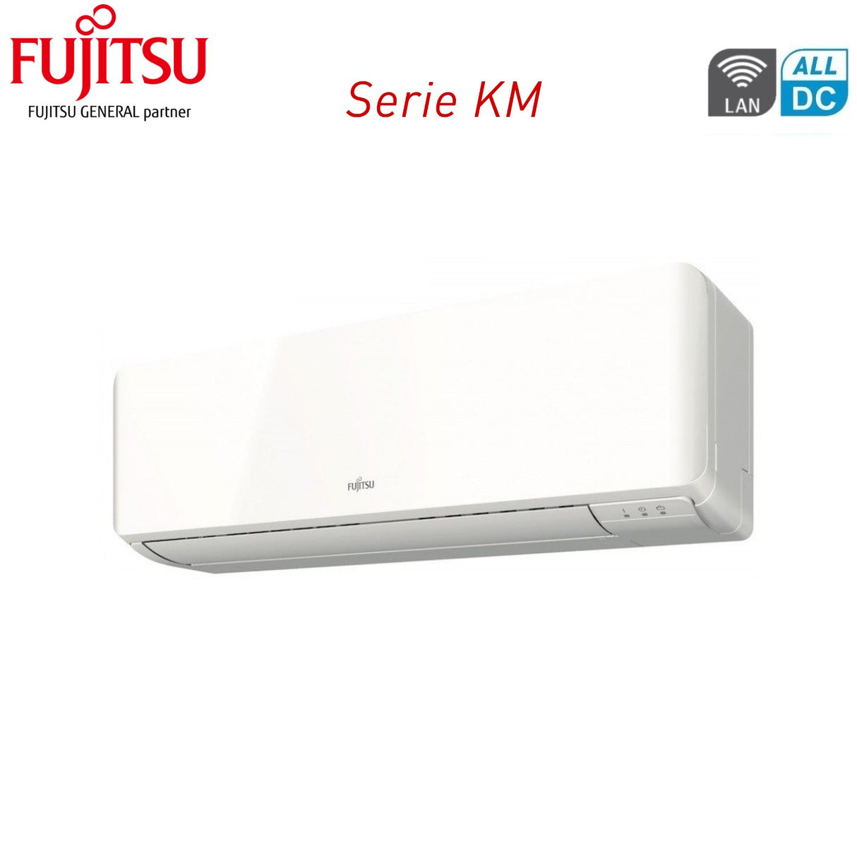 immagine-3-fujitsu-climatizzatore-condizionatore-fujitsu-inverter-serie-km-12000-btu-asyg12kmce-codice-3ngf87170-r-32-wi-fi-optional-classe-aa