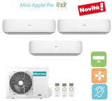 immagine-3-hisense-climatizzatore-condizionatore-hisense-trial-split-inverter-serie-mini-apple-pie-121212-con-3amw72u4rfa-r-32-wi-fi-optional-120001200012000-new