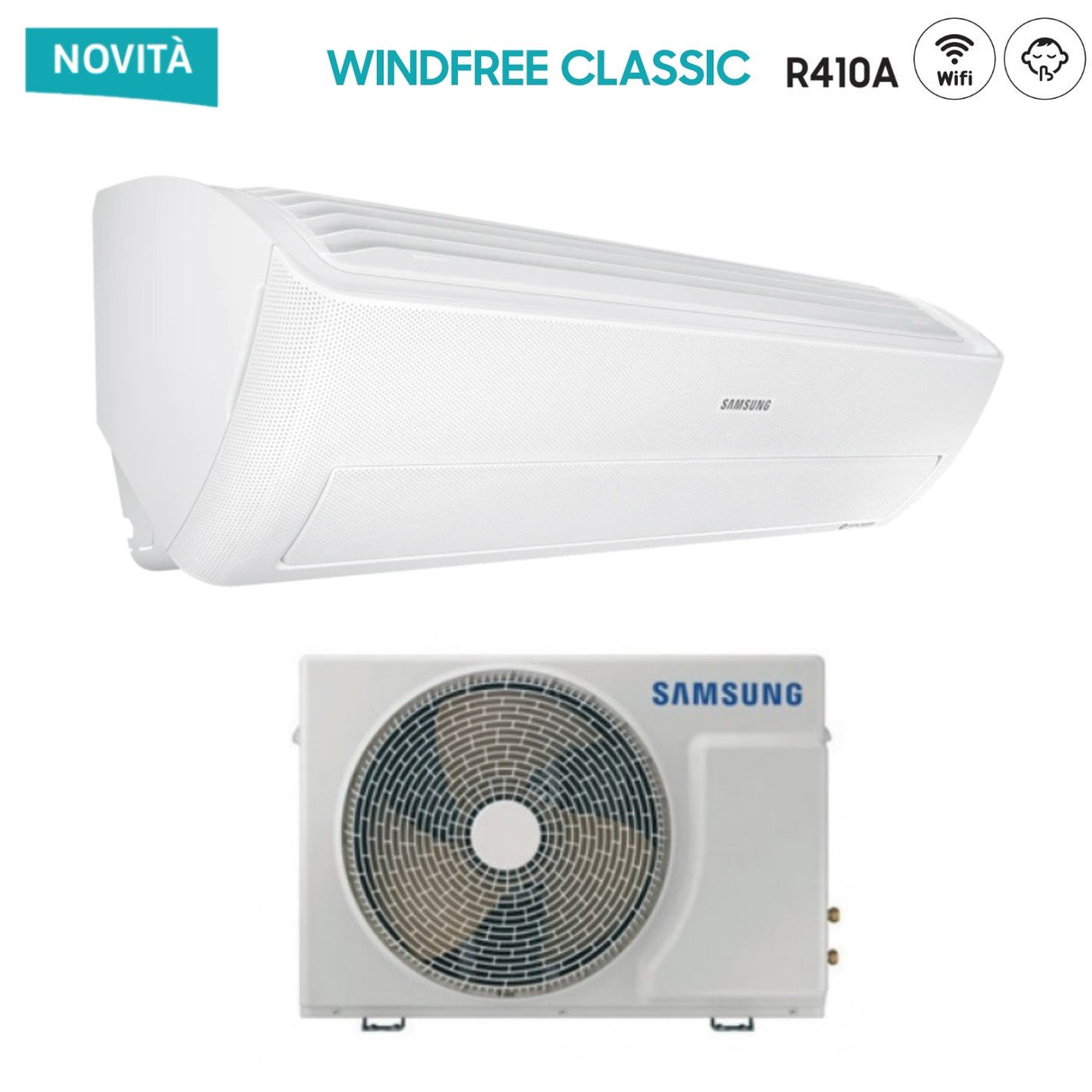 immagine-3-samsung-climatizzatore-condizionatore-samsung-inverter-serie-windfree-classic-24000-btu-ar24nspxbwkneu-r-410-wi-fi-integrato-ean-8059657006158