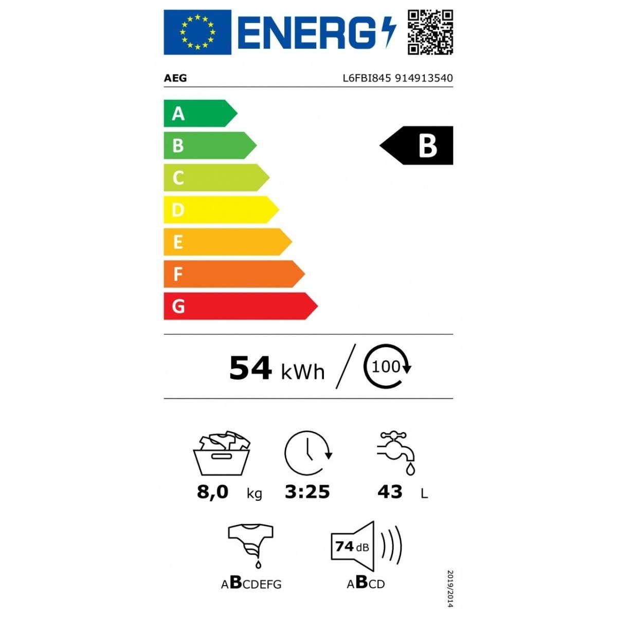 immagine-4-aeg-lavatrice-a-carica-frontale-aeg-8-kg-l6fbi845-serie-6000-prosense-1400-giri-classe-b-ean-7332543804511