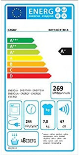 immagine-4-asciugatrice-a-pompa-di-calore-candy-smart-pro-7-kg-bctd-h7a1te-s-a90xl60xp385-classe-a-ean-8059019003429