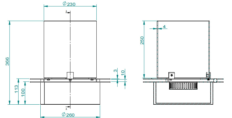 immagine-4-divina-fire-bruciatore-tondo-con-vetro-per-camino-a-bioetanolo-biocamino-inox-3-lt-d-35-ean-8056157805502