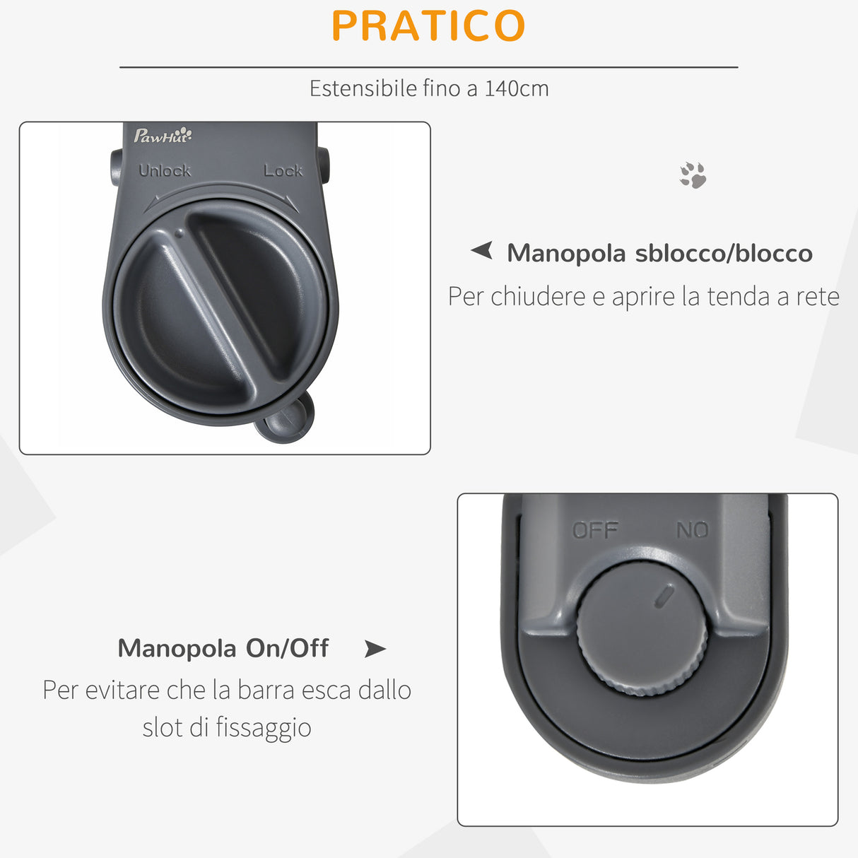 immagine-4-easycomfort-easycomfort-cancelletto-per-cani-di-sicurezza-per-cani-estensibile-fino-140cm-barriera-avvolgibile-per-porte-scale-corridoi-grigio