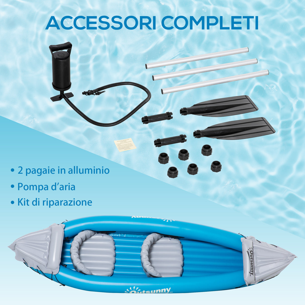 immagine-4-easycomfort-easycomfort-canoa-gonfiabile-2-posti-kayak-con-2-remi-in-alluminio-pompa-gonfiaggio-e-kit-riparazione-azzurro