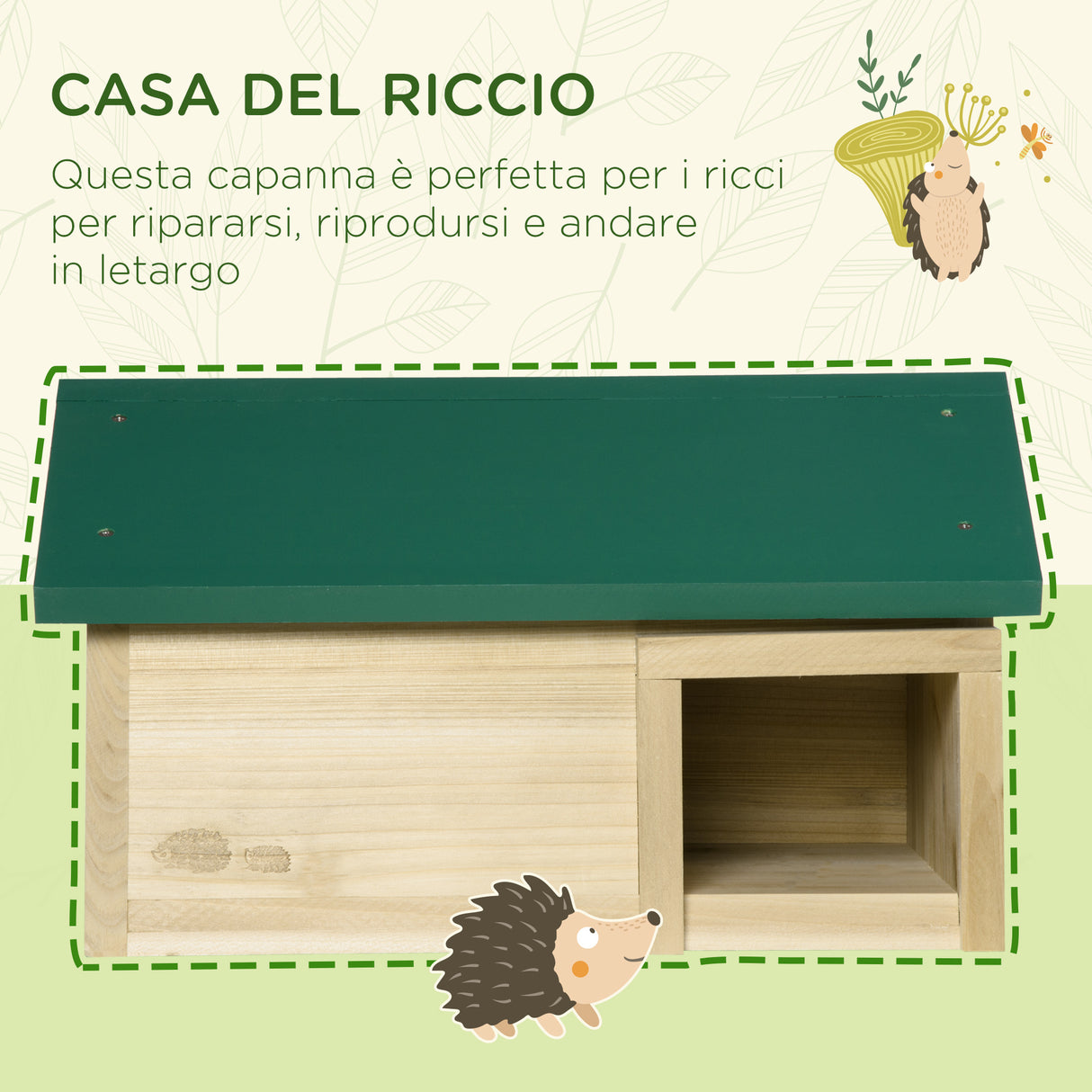 immagine-4-easycomfort-easycomfort-casetta-per-ricci-da-esterni-in-legno-di-abete-per-dormire-e-mangiare-47x34-2x27cm-color-legno-e-verde