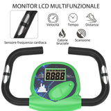 immagine-4-easycomfort-easycomfort-cyclette-magnetica-pieghevole-in-acciaio-con-altezza-e-intensita-regolabile-schermo-lcd-verde