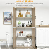 immagine-4-easycomfort-easycomfort-dispensa-cucina-in-legno-mdf-con-4-ripiani-regolabili-e-4-porte-80x40x182-cm