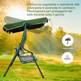 immagine-4-easycomfort-easycomfort-dondolo-da-giardino-3-posti-con-tettuccio-dondolo-da-esterno-in-acciaio-fino-200-kg-strisce-verde-e-bianco-170x110x153cm-ean-8054144132563