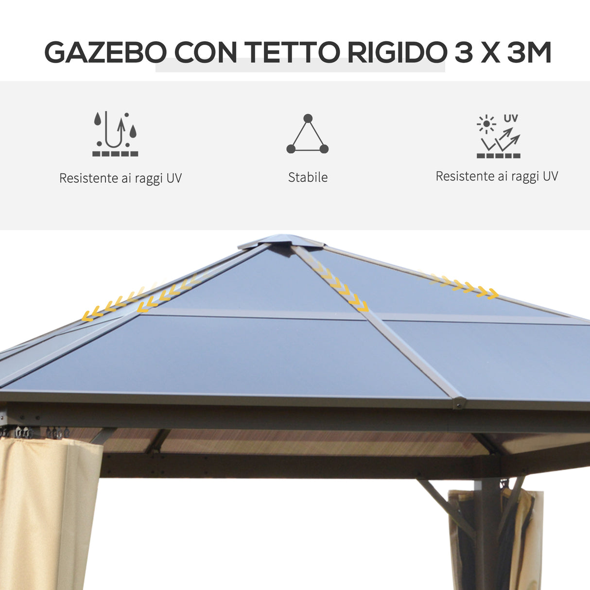 immagine-4-easycomfort-easycomfort-gazebo-da-giardino-3x3m-con-tetto-in-policarbonato-e-zanzariere-caffe-e-khaki