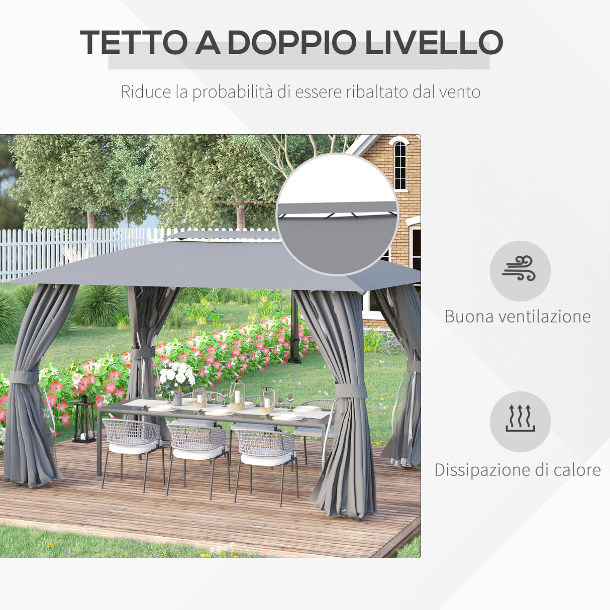 immagine-4-easycomfort-easycomfort-gazebo-da-giardino-4x3m-con-doppio-tettuccio-pareti-in-poliestere-e-struttura-in-acciaio-grigio