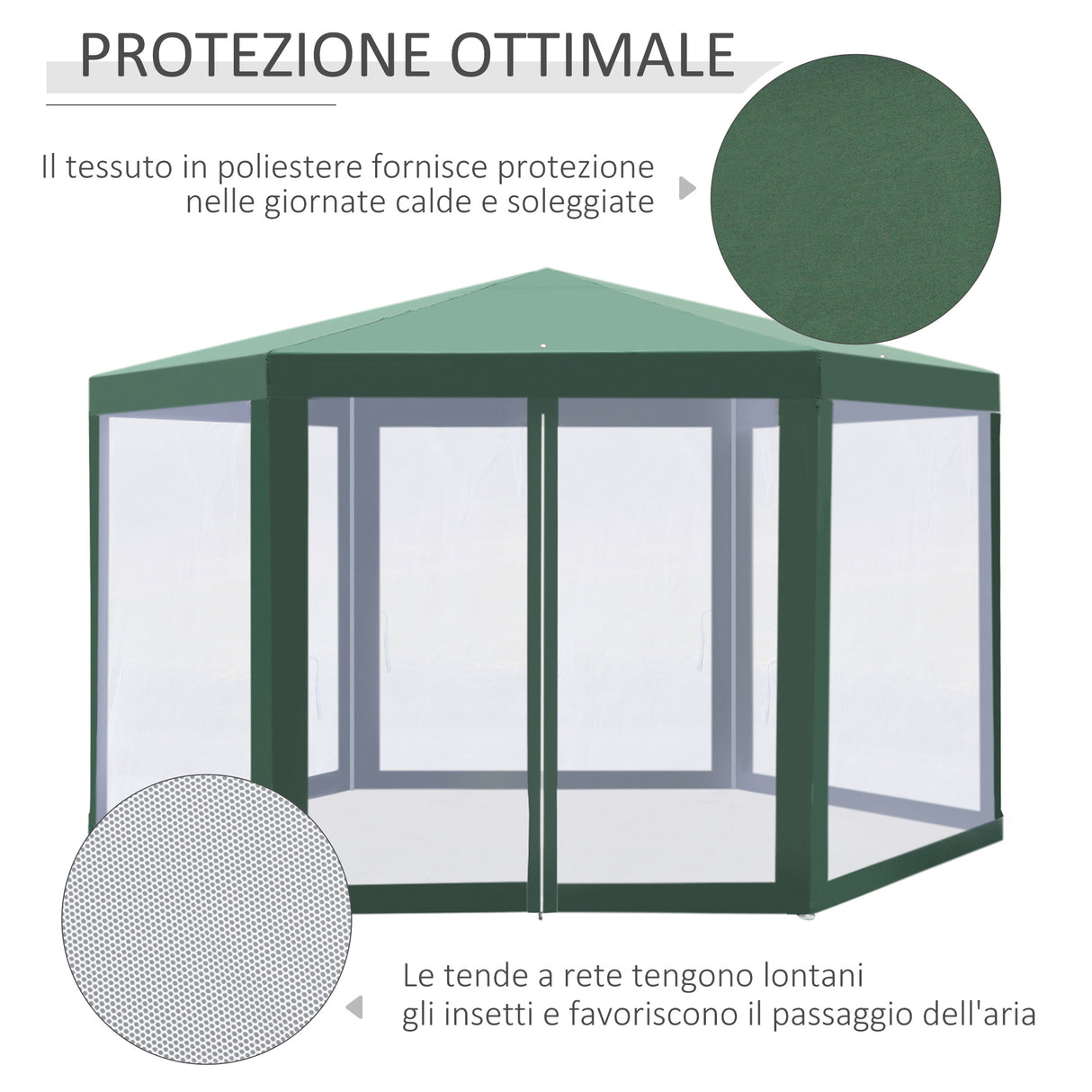 immagine-4-easycomfort-easycomfort-gazebo-esagonale-con-zanzariere-in-ferro-e-poliestere-verde-ean-8054144138459