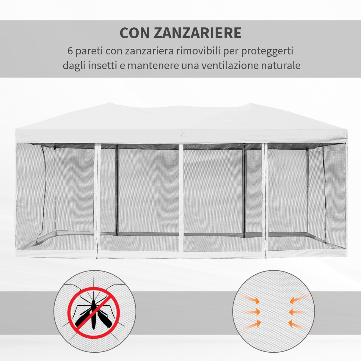 immagine-4-easycomfort-easycomfort-gazebo-pieghevole-con-zanzariera-bianco-3x6m-ean-8055776915371