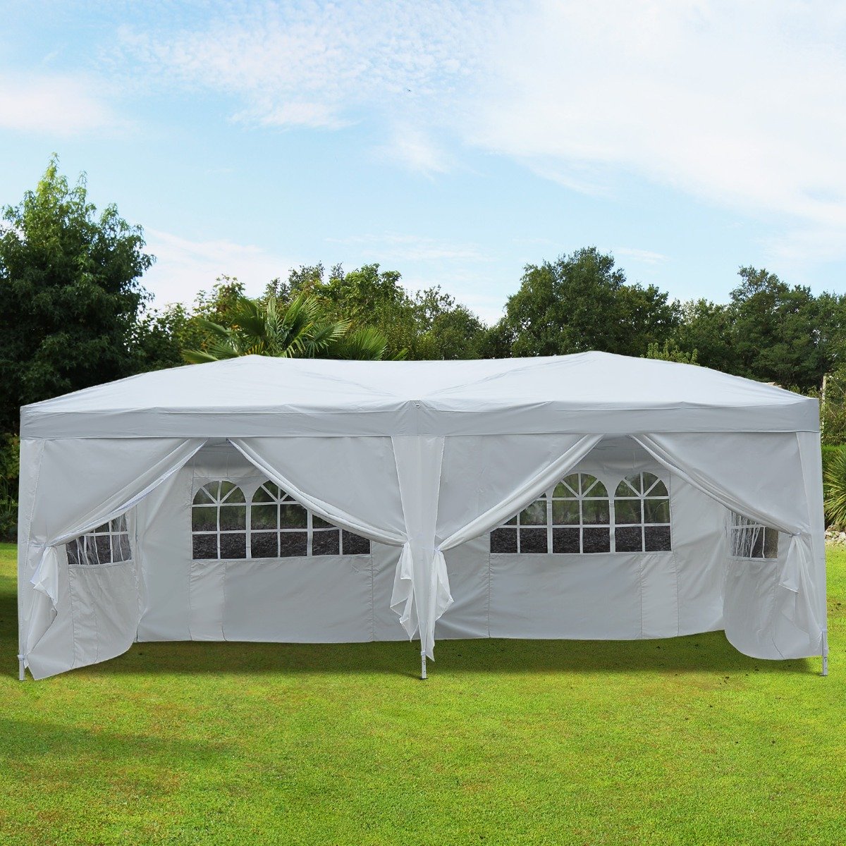 immagine-4-easycomfort-easycomfort-gazebo-pieghevole-da-giardino-con-6-pannelli-laterali-bianco-3x6m-ean-8054111845557