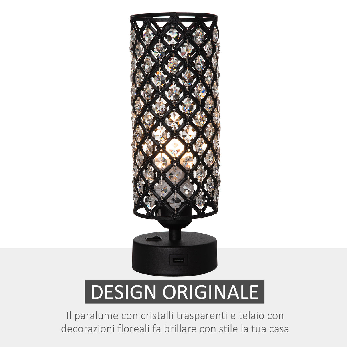 immagine-4-easycomfort-easycomfort-lampada-da-tavolo-con-paralume-in-cristallo-e-2-porte-usb-luce-regolabile-10-8x30cm-nero