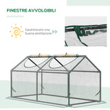 immagine-4-easycomfort-easycomfort-mini-serra-da-giardino-con-2-finestre-avvolgibili-e-copertura-pvc-anti-uv-119x60x60cm-trasparente