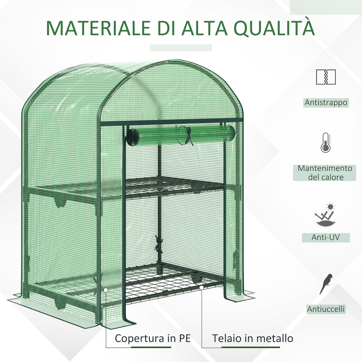 immagine-4-easycomfort-easycomfort-mini-serra-da-giardino-con-2-ripiani-in-metallo-e-copertura-in-pe-69x49x92cm-verde