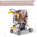 immagine-4-easycomfort-easycomfort-passeggino-per-cani-pieghevole-carrello-per-animali-domestici-caffe-75x45x97cm-ean-8054111848947