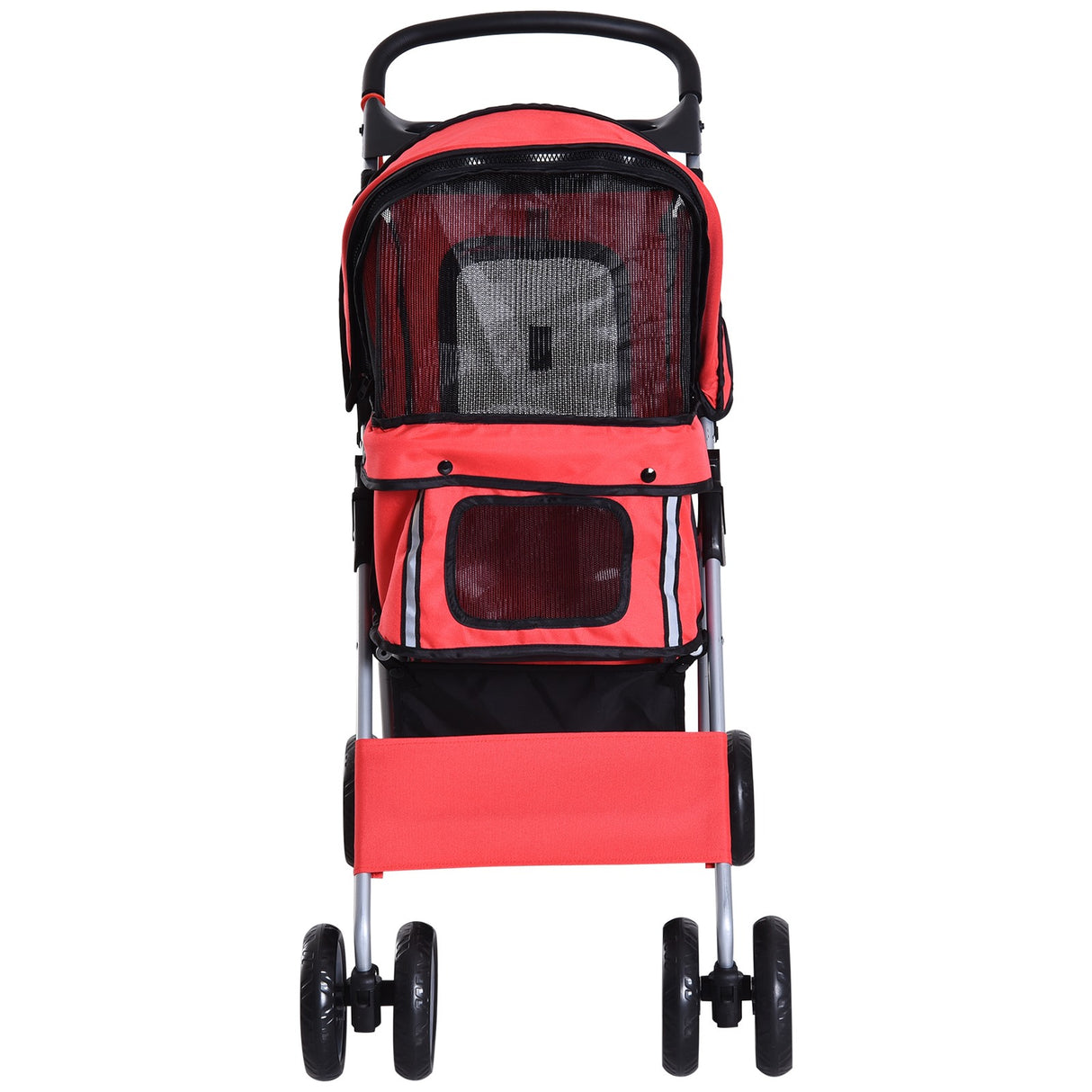 immagine-4-easycomfort-easycomfort-passeggino-per-cani-pieghevole-carrello-per-animali-domestici-rosso-75-x-45-x-97cm-ean-8054111849135