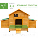 immagine-4-easycomfort-easycomfort-pollaio-gabbia-ovaiole-per-galline-da-giardino-con-2-cassetti-nido-e-tetto-da-esterno-impermeabile-in-legno-150x100x96-5-cm-ean-8054144139456