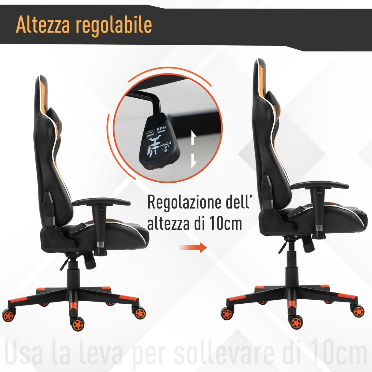 immagine-4-easycomfort-easycomfort-poltrona-gaming-con-altezza-e-schienale-regolabile-sedia-da-ufficio-nera-e-arancione-ean-8054144134437