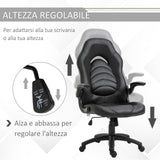 immagine-4-easycomfort-easycomfort-poltrona-gaming-o-da-ufficio-in-similpelle-nera-con-braccioli-pieghevoli-schienale-e-altezza-regolabile-ean-8054144133591